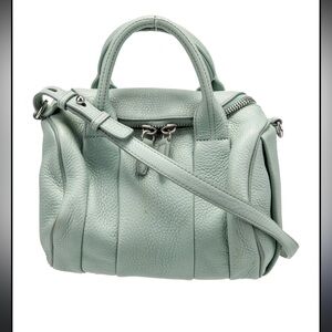 Alexander Wang Mint Green Leather Handbag